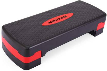 AGARO AS1721 Home Gym for Exercise with 2 Height Level (10-15cm) Adjustments, Aerobics Stepper