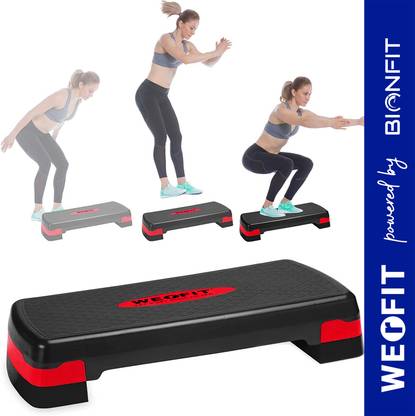 WErFIT Adjustable Aerobic Stepper for Effective Home Workouts and Cardio Training Stepper