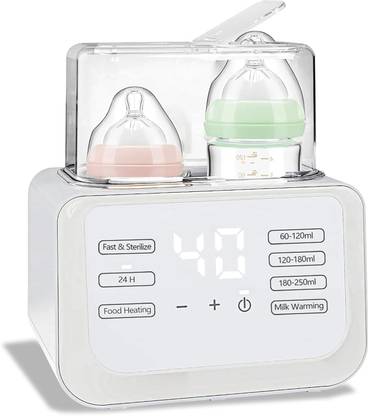 STHIRA Baby Bottle Warmer, Fast Baby Food Heat and Warmer, Smart Temperature Control - 2 Slots