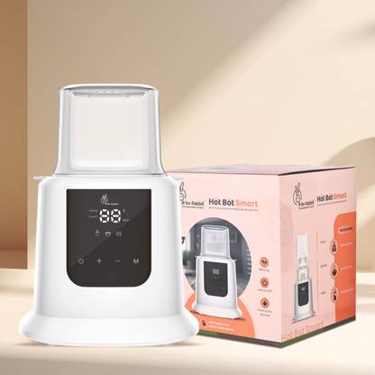 R for Rabbit Hot Bot Smart Baby Bottle Warmer with Auto-Cut Off and LED Smart Touch Screen - 1 Slots