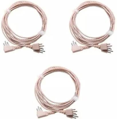 Aika 3 Pin Hearing Aid Receiver Cable Hearing Aid Replacement Cord For Pocket Model 3 Pin Wire Identification Tag