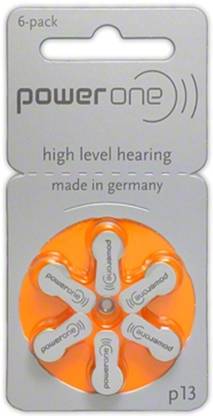Power one P13 1.45V PR48 Hearing Aid Batteries