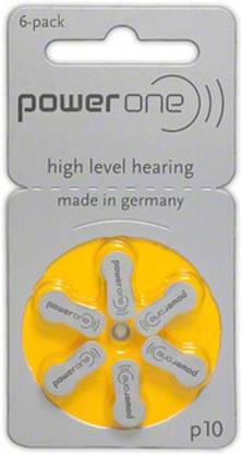 Power one P10 1.45VPR70 Hearing Aid Batteries