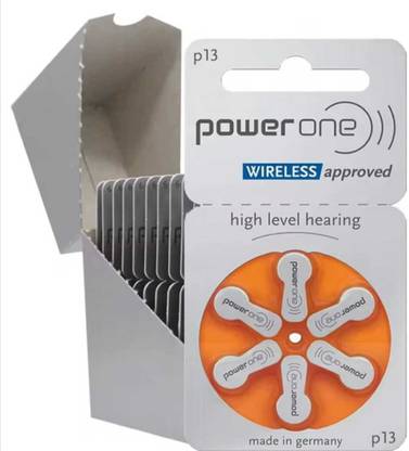 Varta VARTA_PowerOne P13 Battery Box (10X6PC) P13 P13 Identification Tag