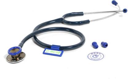 RCSP stethoscope for doctors and medical students Blue Micro Acoustic Stethoscope