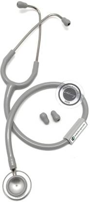 IS IndoSurgicals Silvery Acoustic Stethoscope