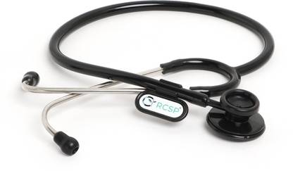 RCSP Stethoscope for Medical Use, Standard Blacktone I Medical students and nurses Acoustic Stethoscope