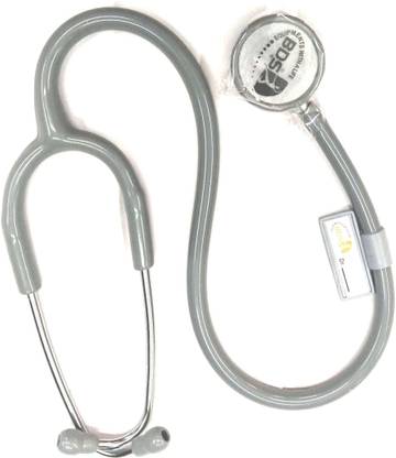 BDS DELUXE STETHOSCOPE WITH STATNDARD CHROME PLATED CHEST PIECE ACOUSTIC Stethoscope