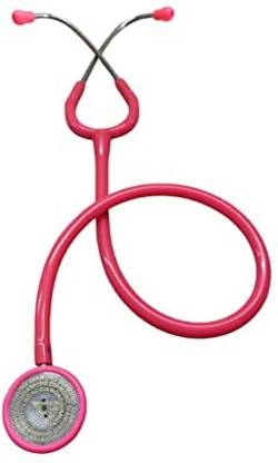 Mr Ji Single Lumen Tube Stethoscope | For Doctor With Stylish U- Shaped Lumen Tube U type Stethoscope