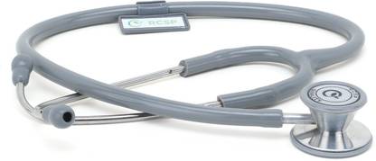 RCSP Stethoscope for Doctors and medical student Dual head Grey Acoustic Stethoscope