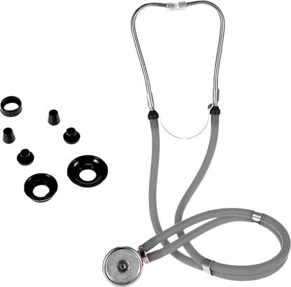 SPRAGUE RAPPAPORT Stethoscope Stainless Steel Type Dual Double Tube Stethoscope