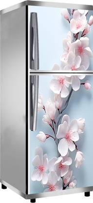 Anita Enterprises 160 cm Double Door Fridge Sticker Removable, Easy to Apply Sticker Size: 61x160 Cm Self Adhesive Sticker