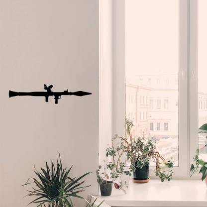 SnappyVinyl 29 cm Military RPG Rocket Propelled Grenade Self Adhesive Sticker