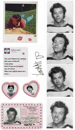 Yaduvanshi 5 cm HARRY STYLES PHONE STICKERS Self Adhesive Sticker