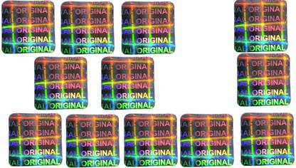 youlogic 1.5 cm Secur Original Hologram 15mmX15 Non-Reusable Sticker Pack of 800 Hologram Self Adhesive Sticker