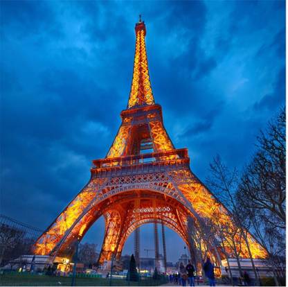 ZEN TREK 45 cm HD DIGITAL Texture Wall Sticker -105 Self Adhesive Sticker