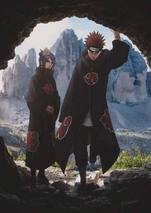 ThePage 40.64 cm Naruto - Akatsuki - Pain - A4 - Sticker Self Adhesive Sticker