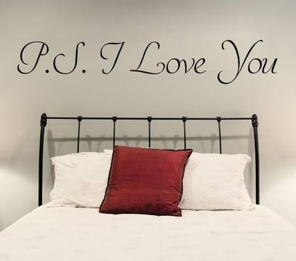 STIKHUB 60 cm I love you more than I love myself decal Self Adhesive Sticker