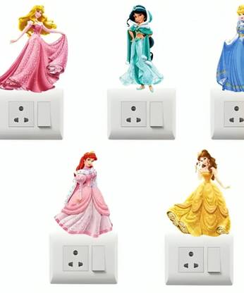 Amfonet 15 cm Pari Wall Sticker | Unique Look Elegant Design Use Of Home Decor Sticker Removable Sticker