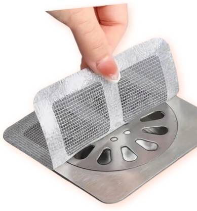 RNGNTC 10 inch Waterproof Shower Drain Mesh Sticker(10 pics)) Self Adhesive Sticker