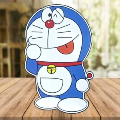 Partywala 45 cm Doraemon Theme Cut Outs (Doraemon) Reusable Sticker