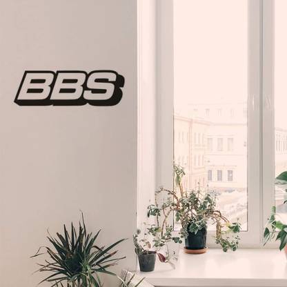 Xskin 29 cm BBS Wheels Wall Decals, Easy to Apply and Remove Self Adhesive Sticker