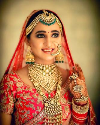 beautiful bridal poster for parlour self adhesive Fine Art Print