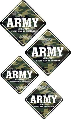 हिन्दके Medium इंडियन आर्मी स्टिकर्स स्टिकर