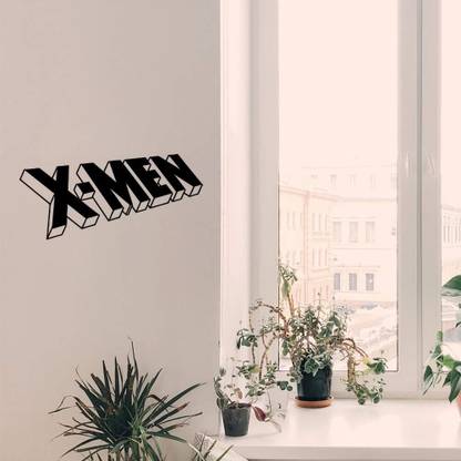 SnappyVinyl 29 cm XMen Wall Decals, Easy to Apply Self Adhesive Sticker