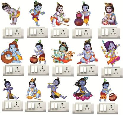 Decor Villa Reusable 25 cm Wall Sticker