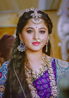 Dumdic 30 cm Beautiful Anushka Shetty A4 Strong Self Adhesive Sticker