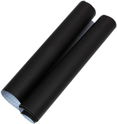 SKOFRI 100 cm Magnetic Chalkboard Contact Paper for Wall Self-Adhesive Black Chalkboard Chalkboard Sticker