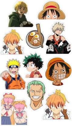 Yaduvanshi 5 cm ANIME PHONE STICKERS Self Adhesive Sticker