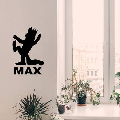 Xskin 29 cm Max Where The Wild Things are Wall Sticker, Easy to Apply and Remove, 29cm Self Adhesive Sticker