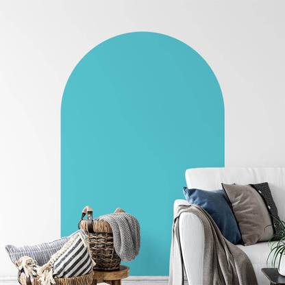 Xskin 84 cm Arch Shape Colour Block, Wall Stickers Home Decor Waterproof Wall Decals Self Adhesive Sticker