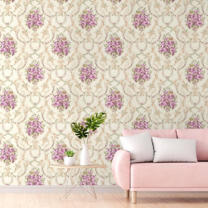 doodad Floral & Botanical Multicolor Wallpaper
