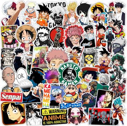 Junkyard 5 Vinyl Anime Stickers for laptops naruto one piece jujutsu death note goku Self Adhesive Sticker