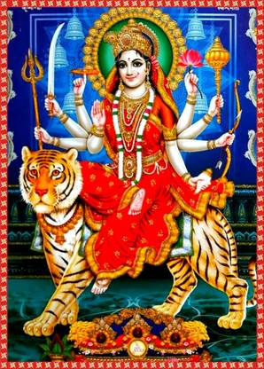 DurgaMaa 91.44 cm Durga Maa 12x18 Inch PVC Vinyl Sticker Roll Format Pack Self Adhesive Sticker