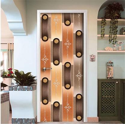 Creative Print Solution 78 inch Tibia Door Sticker Wallpaper Self Adhesive Sticker