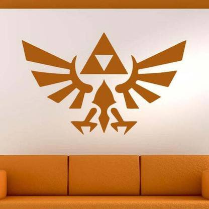 Xskin 64 cm Zelda Triforce Logo Self Adhesive Sticker