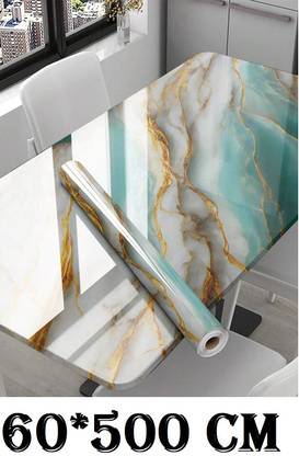 GKN 500 cm Waterproof Self Adhesive Aluminum Foil Kitchen Wall Desk Removable Stickers Self Adhesive Sticker