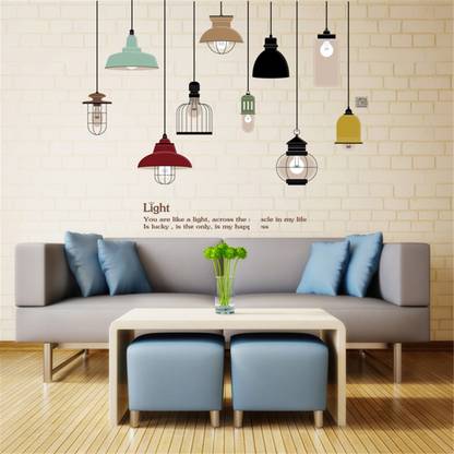 Flipkart SmartBuy 180 cm Wall Hanging Decor Light Lamps With Quote Self Adhesive Sticker