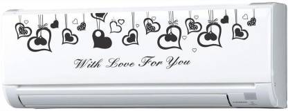 SnappyVinyl 32 cm with love for you wall Self Adhesive Sticker
