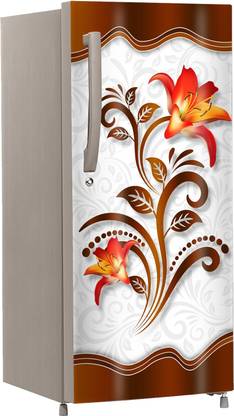 BDM Wallpaper 120 cm Fridge Sticker Freeze Door Wallpaper for kitchen room Decoration items for home Self Adhesive Sticker