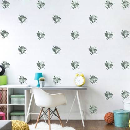WALL STICKS 55 cm Coconut Tree - Leaf - Pattern - Allover Print - Wallsticker - WS150A Self Adhesive Sticker