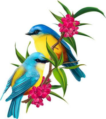 ZEN TREK 45 cm Modern Art Wall Sticker 1099 Self Adhesive Sticker