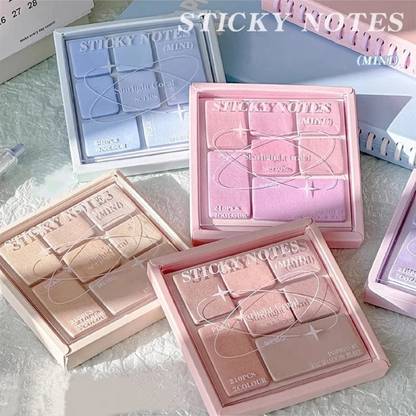 Skstore 6 cm plate post notes high color value tearable sticky label stickers creative Removable Sticker