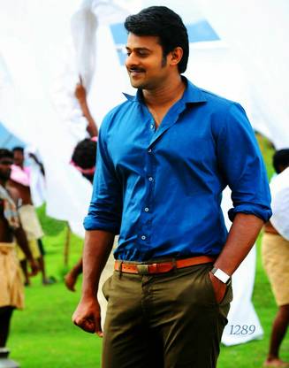 Online Collection 30.48 cm prabhas Stickers ||prabhas Posters For wall (18 inch X 12 inch, Rolled) Non-Reusable Sticker