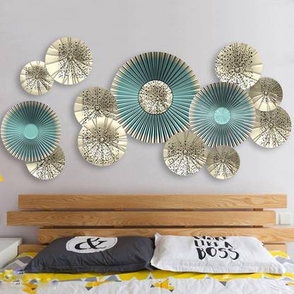 Flipkart SmartBuy 90 cm European Style Decorative Umbrella Flower Wall Sticker (90 CM X 60 CM) Self Adhesive Sticker