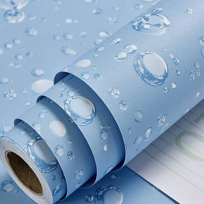 FOKRIM 300 cm water drop 45x300 Self Adhesive Sticker